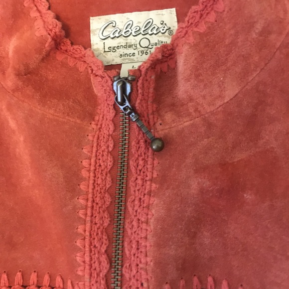 Cabela’s Pink Leather Jacket - Picture 2 of 8